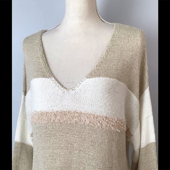 Soft Surroundings V-neck Tunic Sweater Size 1X - Picture 6 of 8